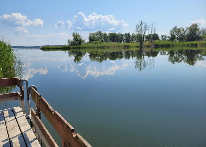 Nad Jeziorem Przy Lini Brzegowej Gorowychy, Pomorze